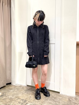 北浦佳那美さん（レディース・157cm）の冬コーディネート