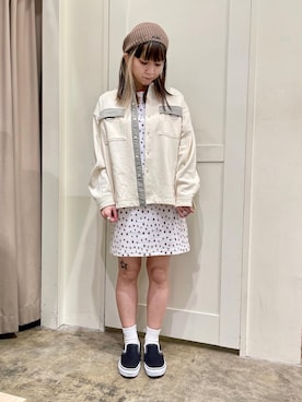 北浦佳那美さん(レディース・157cm)の春コーディネート