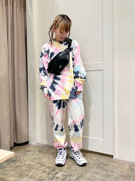 北浦佳那美さん（レディース・157cm）の冬コーディネート