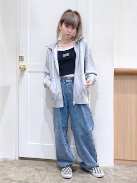 北浦佳那美さん(レディース・157cm)の夏コーディネート