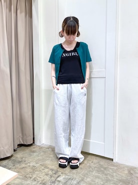 北浦佳那美さん（レディース・157cm）の春コーディネート