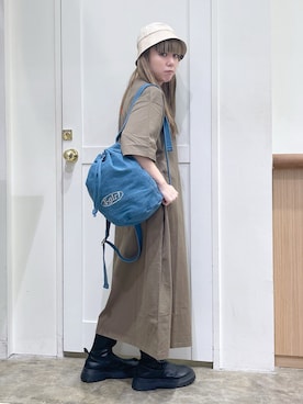 北浦佳那美さん（レディース・157cm）の春コーディネート