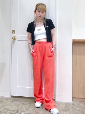 北浦佳那美さん(レディース・157cm)の夏コーディネート