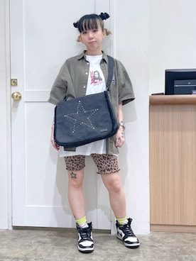 北浦佳那美さん（レディース・157cm）の春コーディネート