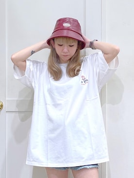 北浦佳那美さん（レディース・157cm）の夏コーディネート