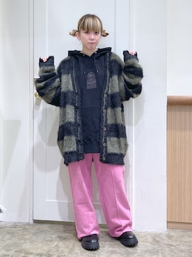 北浦佳那美さん(レディース・157cm)の冬コーディネート