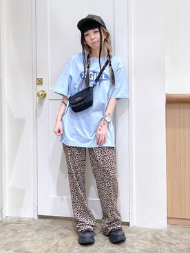 北浦佳那美さん(レディース・157cm)の夏コーディネート