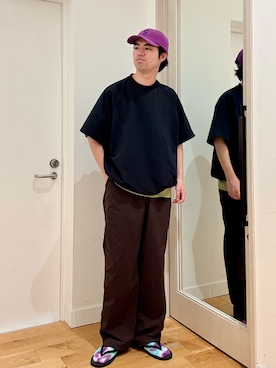 「URBAN RESEARCH Sonny Label（アーバンリサーチサニーレーベル）のアイテム」を使った、にのさんさん（メンズ・178cm）の夏コーディネート