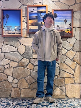 「URBAN RESEARCH Sonny Label（アーバンリサーチサニーレーベル）のアイテム（その他アウター）」を使った、takahiroさん（メンズ・179cm）の冬コーディネート