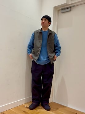 にのさんさん(メンズ・178cm)の冬コーディネート