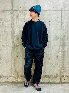 「アイテム（その他トップス）」を使った、takahiroさん（メンズ・178cm・20代）の冬コーディネート