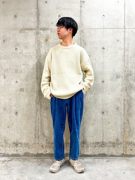 にのさんさん（メンズ・178cm）の冬コーディネート