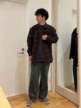 にのさんさん(メンズ・178cm)の秋コーディネート