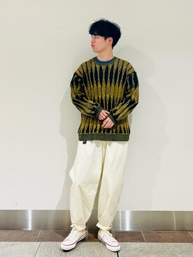 にのさんさん（メンズ・178cm）の秋コーディネート