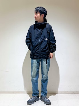 「アイテム（ナイロンジャケット）」を使った、takahiroさん（メンズ・179cm）の秋コーディネート