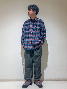 「URBAN RESEARCH Sonny Label（アーバンリサーチサニーレーベル）のヘビーウェイトコットンベーシックスウェット（スウェット）」を使った、にのさんさん（メンズ・179cm）の秋コーディネート