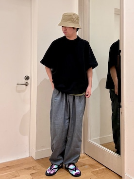 にのさんさん(メンズ・178cm)の夏コーディネート