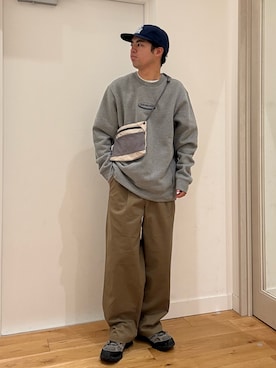 にのさんさん（メンズ・178cm）の秋コーディネート