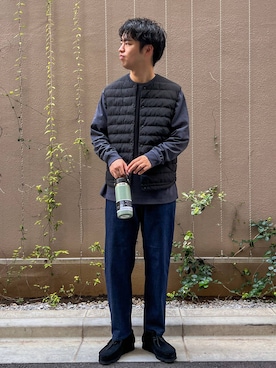 「アイテム（食器/キッチン）」を使った、takahiroさん（メンズ・179cm）の秋コーディネート