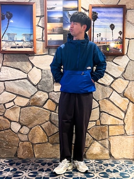 「SonnyLabel」｜「アイテム（ナイロンジャケット）」を使った、takahiroさん（メンズ・178cm）の冬コーディネート