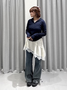narunaさん(レディース・159cm)の春コーディネート