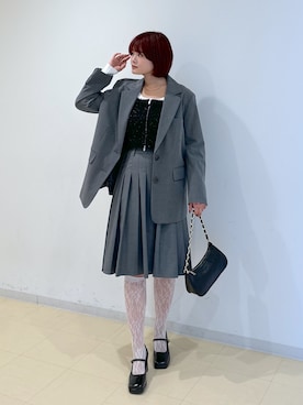 「FREE'S MART（フリーズマート）のアイテム（アクセサリー）」を使った、narunaさん（レディース・159cm）の秋コーディネート