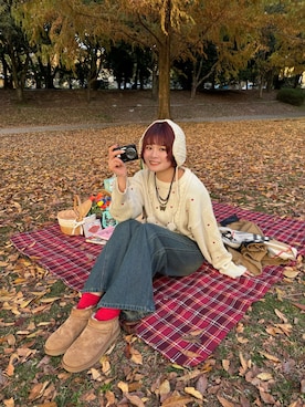 narunaさん（レディース・159cm）の秋コーディネート