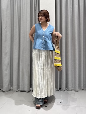 narunaさん(レディース・159cm)の春コーディネート