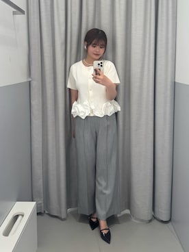 「PROPORTION BODY DRESSING（プロポーションボディドレッシング）のアイテム」を使った、narunaさん（レディース・159cm）の夏コーディネート
