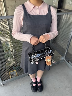 narunaさん（レディース・159cm）の冬コーディネート