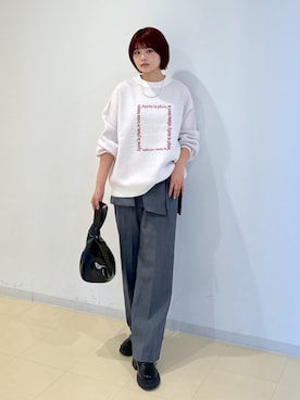 「FREE'S MART（フリーズマート）のアイテム（アクセサリー）」を使った、narunaさん（レディース・159cm）の秋コーディネート