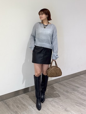 narunaさん（レディース・159cm）の秋コーディネート