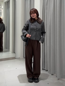 「FREE'S MART（フリーズマート）のアイテム」を使った、narunaさん（レディース・159cm）の秋コーディネート