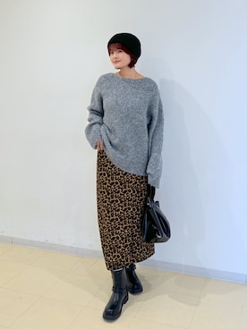 「FREE'S MART（フリーズマート）のアイテム（アクセサリー）」を使った、narunaさん（レディース・159cm）の秋コーディネート