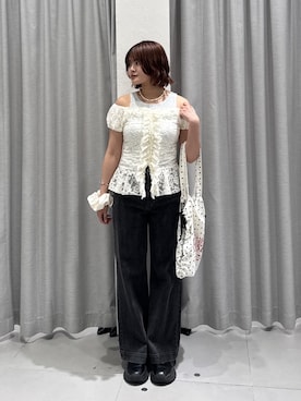 「PROPORTION BODY DRESSING（プロポーションボディドレッシング）のアイテム」を使った、narunaさん（レディース・159cm）の夏コーディネート