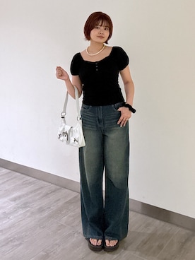 narunaさん(レディース・159cm)の夏コーディネート