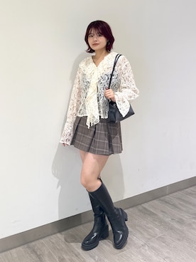 narunaさん（レディース・159cm）の秋コーディネート