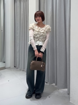 narunaさん（レディース・159cm）の秋コーディネート