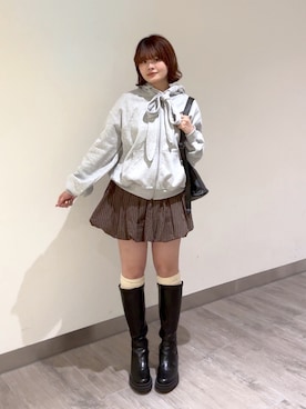 narunaさん(レディース・159cm)の冬コーディネート
