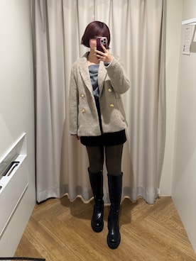 narunaさん（レディース・159cm）の秋コーディネート