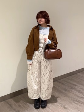 narunaさん(レディース・159cm)の冬コーディネート