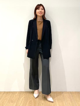 「インディヴィ」｜「アイテム（パンプス）」を使った、ゆいぴーさん（レディース・155cm）の夏コーディネート