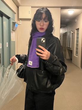 「TEMBEA（テンベア）のアイテム」を使った、panさん（レディース・166cm）の冬コーディネート