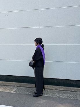 「TEMBEA（テンベア）のアイテム」を使った、panさん（レディース・166cm）の冬コーディネート