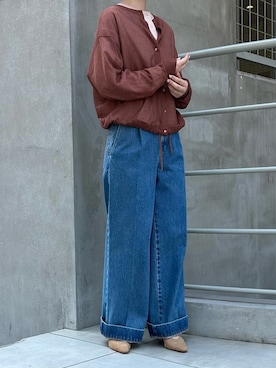 moniさん（レディース・155cm）の秋コーディネート