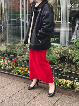 moniさん（レディース・155cm）の秋コーディネート