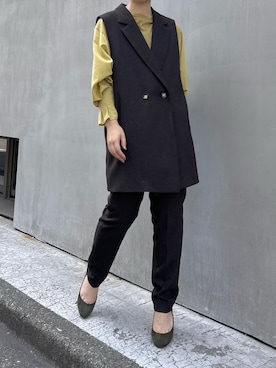 moniさん（レディース・155cm）の冬コーディネート