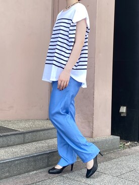 moniさん（レディース・155cm）の夏コーディネート