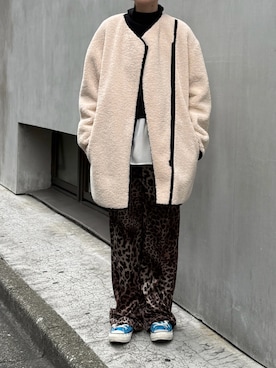 moniさん（レディース・155cm）の冬コーディネート