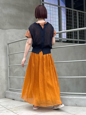 「ベストコーデ」｜moniさん（レディース・155cm）の夏コーディネート